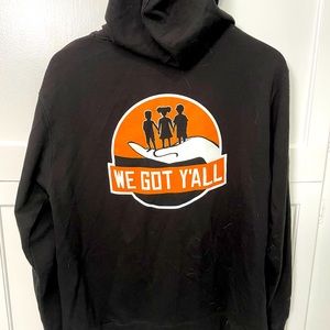 Black Hoodie from crew of tv show Insecure. Size Large.